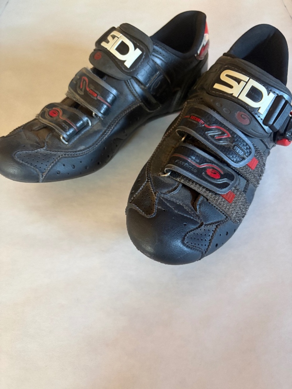 Sidi road bike shoes